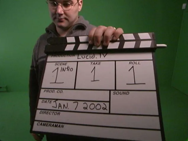 LucidTV Production Clapper - January 7, 2002